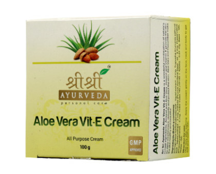 Aloe Vera Vitamin E cream Sri Sri Tattva, 100 ग्राम