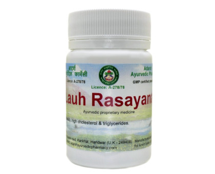 Lauh Rasayana Adarsh Ayurvedic, 20 ग्राम ~ 50 गोलियाँ