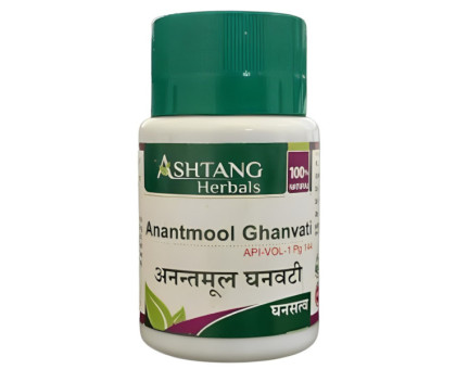 Anantmool सार Ashtang (Anantmool ghanvati Ashtang), 60 गोलियाँ