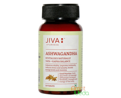 Ashwagandha Jiva, 120 गोलियाँ