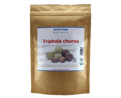 Triphala पाउडर organic Amrit Veda, 100 ग्राम