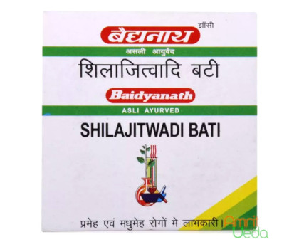 Shilajitwadi vati Baidyanath (Shilajitwadi bati Baidyanath), 20 गोलियाँ