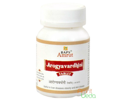 Arogyavardhini vati (Arogyawardhini vati) BAPS, 120 गोलियाँ - 36 ग्राम