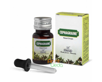 Cephagraine nasal drops Charak, 15 किलोग्राम