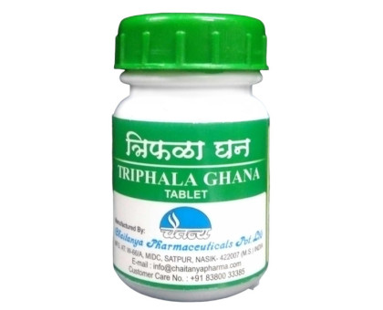 Triphala सार Chaitanya (Triphala सारa Chaitanya), 60 गोलियाँ