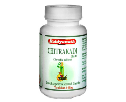 Chitrakadi bati Baidyanath, 80 गोलियाँ - 24 ग्राम