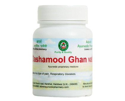 Dashamool सार Adarsh Ayurvedic, 40 ग्राम ~ 120 गोलियाँ