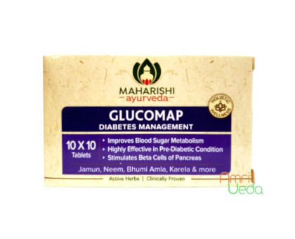 Glucomap Maharishi Ayurveda, 100 गोलियाँ