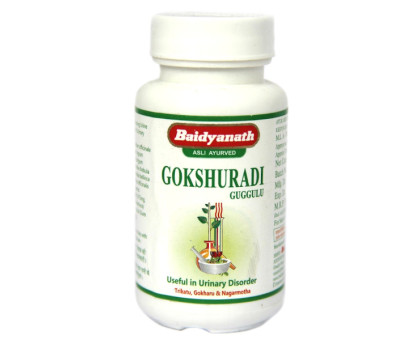 Gokshuradi Guggulu Baidyanath, 80 गोलियाँ - 30 ग्राम