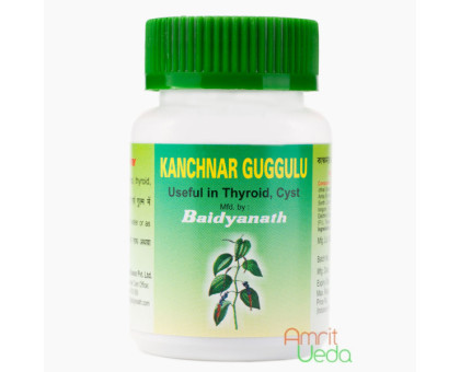 Kanchnar Guggul Baidyanath, 80 गोलियाँ - 30 ग्राम