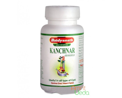 Kanchnar Guggul Baidyanath, 80 गोलियाँ - 30 ग्राम