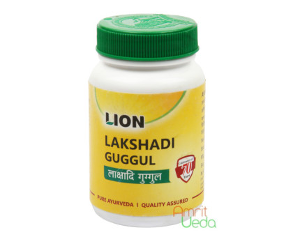 Lakshadi Guggul Lion, 100 गोलियाँ - 30 ग्राम