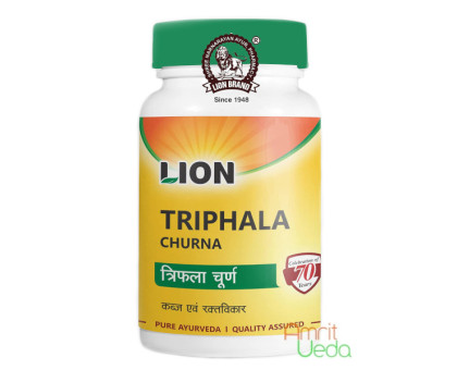 Triphala पाउडर Lion, 100 ग्राम