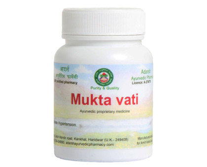 Mukta vati Adarsh Ayurvedic, 40 grams ~ 110 tablets