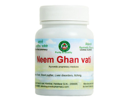 Neem सार Adarsh Ayurvedic, 40 ग्राम ~ 100 गोलियाँ