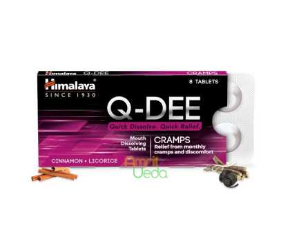 Q-DEE Cramps Himalaya, 8 गोलियाँ