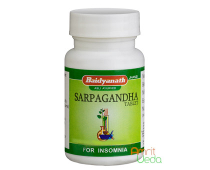 Sarpagandha Baidyanath, 50 गोलियाँ - 23 ग्राम - 23 ग्राम