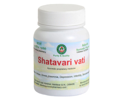 Shatavari vati Adarsh Ayurvedic, 100 ग्राम ~ 180 गोलियाँ