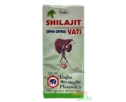 Shilajit vati Unjha, 40 गोलियाँ - 10 ग्राम