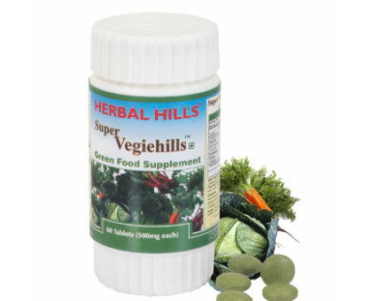 Super Vegiehills Herbalhills, 60 गोलियाँ