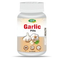 Garlic - Lasuna extract, 60 गोलियाँ - 13 ग्राम