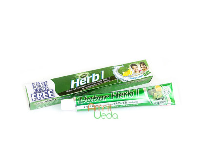 Toothgel Mint and Lemon Dabur, 80 grams