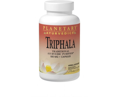 Triphala 1000 mg Planetary Ayurvedics, 120 गोलियाँ