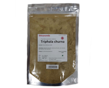 Triphala पाउडर Shivananda, 100 ग्राम