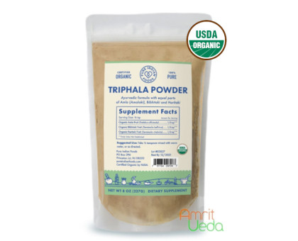 Triphala पाउडर Pure Indian Foods, 227 ग्राम