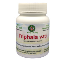 Triphala vati, 100 ग्राम ~ 200 गोलियाँ