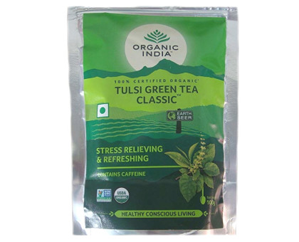 Tulsi Green चाय Organic India, 100 ग्राम