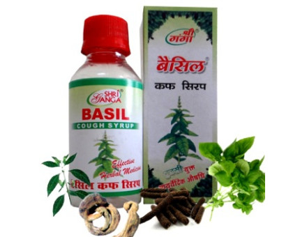 Cough syrup Basil Shri Ganga, 100 किलोग्राम