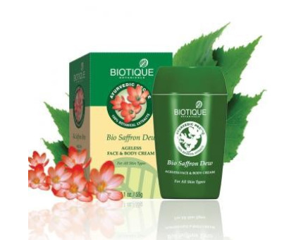 Bio Saffron Youth Dew cream Biotique, 50 ग्राम