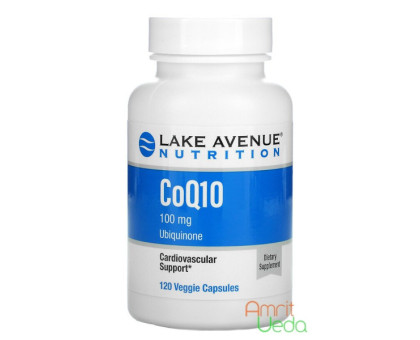 Coenzyme Q10 100 mg Lake Avenue, 120 कैप्सूल