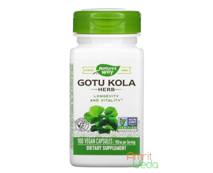 Gotu Kola 950 mg Nature's Way, 100 capsules