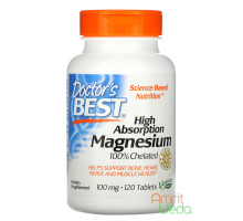 Magnesium chelated - 100 mg, 120 गोलियाँ