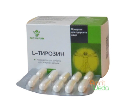 L-Tyrosine Elite-Pharm, 50 कैप्सूल