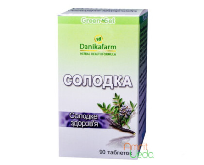 Licorice root Danikafarm, 90 tablets