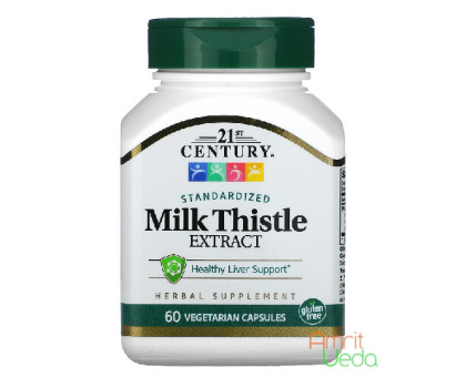 Milk Thistle सार 21st Century, 60 कैप्सूल