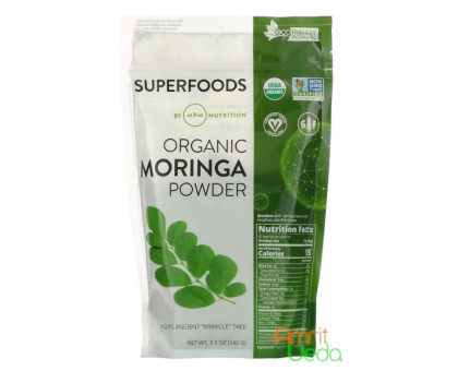 Moringa पाउडर MRM Nutrition, 240 ग्राम