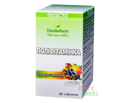 Polyfitaminka Danikafarm, 90 गोलियाँ