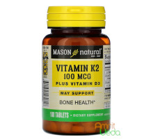 Vitamin K2 plus D3, 100 गोलियाँ