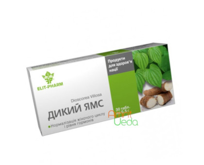 Wild Yam Elit-Pharm, 30 गोलियाँ