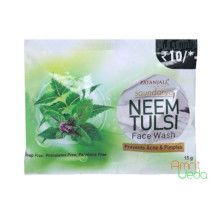 Face wash Saundarya Neem-Tulsi, 15 ग्राम