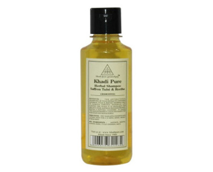 Saffron Tulsi & Reetha shampoo Khadi, 210 किलोग्राम