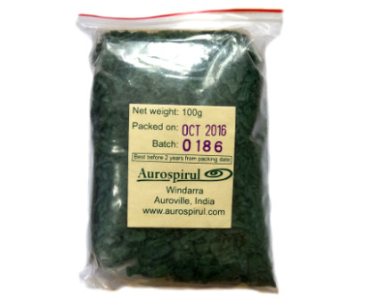 Spirulina crunches Aurospirul, 100 ग्राम