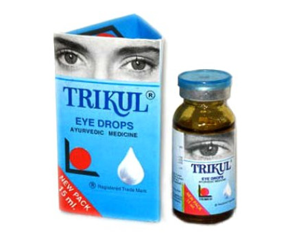 Eye drops Trikul Trimed ayurveda, 15 किलोग्राम