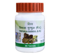 Triphala Guggul, 80 गोलियाँ - 40 ग्राम