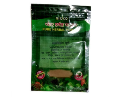 Vidanga grinded seeds NidCo, 25 ग्राम